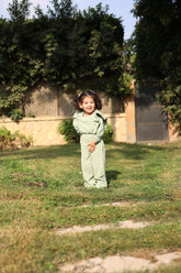 Mint Green Ruffled Jumpsuit