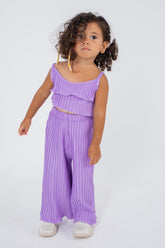 Purple Playful Plisse Set