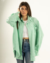 Mint Green Oversized Shirt