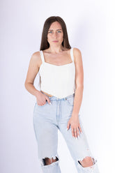 Zoie’s White Corset Top